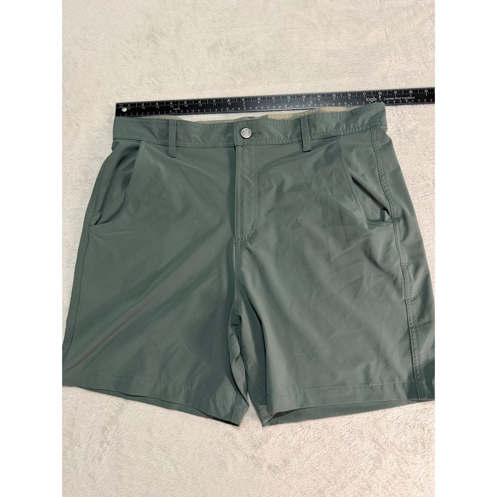 Free Fly Mens Hybrid Performance Shorts Green Size 34 Stretch Outdoor Fishing